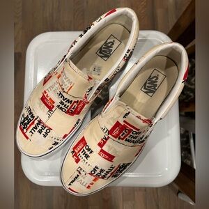 Vans Graphic Slip-On Sneakers